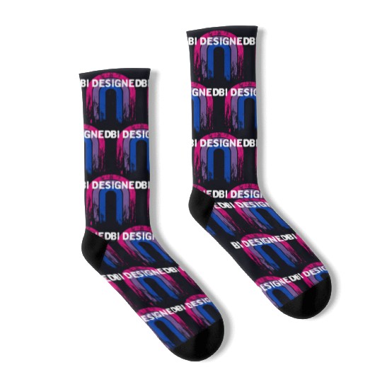 Bi Designed Bisexual Pride Month Bi Pride LGBT Socks