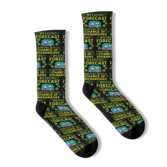 Pop-up Shenanigans Camper Gift Socks