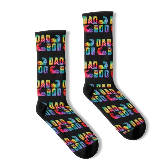 Dad Bod Muscle Building Gym Father's Day Gift for Socks