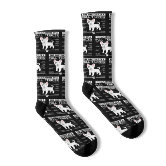 The Anatomy of A Bull Terrier Socks