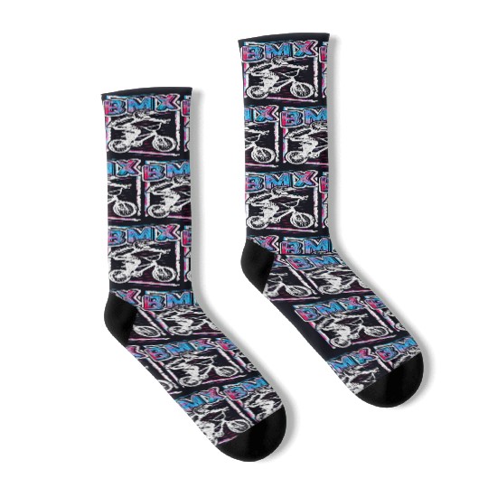 Retro BMX Bike | Old School Bmx Racing Socks