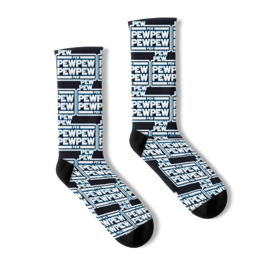 Pew Pew Pew Socks