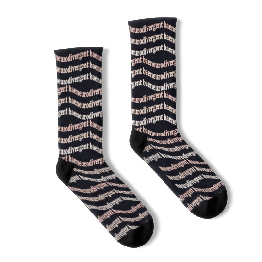 Neurodivergent Bae Socks