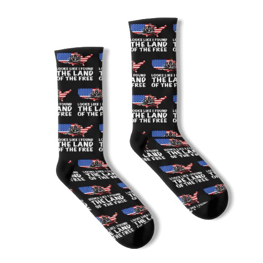 Columbus Day 1492 Socks