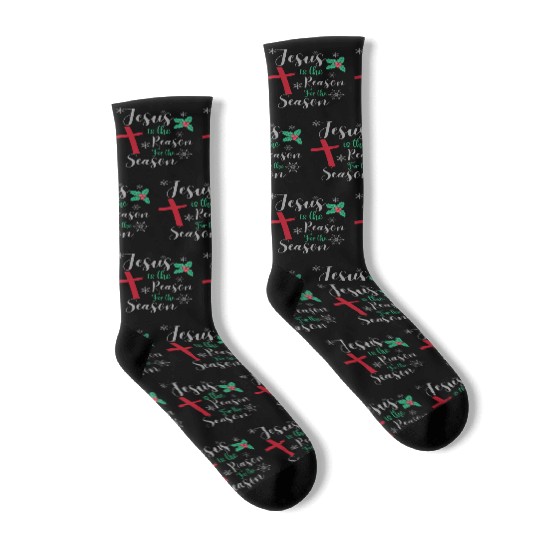 Jesus Is The Reason For The Season Socks