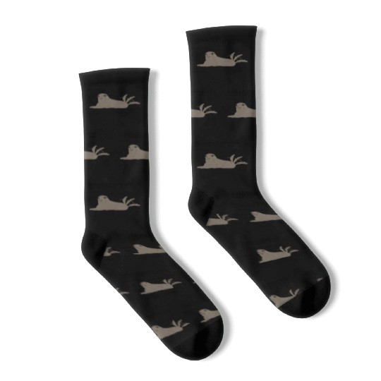 Anatomy of a Golden Retriever FunnyDog Lover Socks