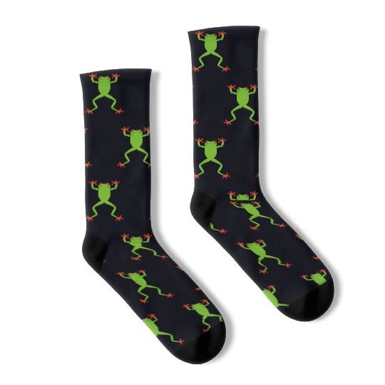 Agalychnis Callidryas Red Eyed Tree Frog Socks
