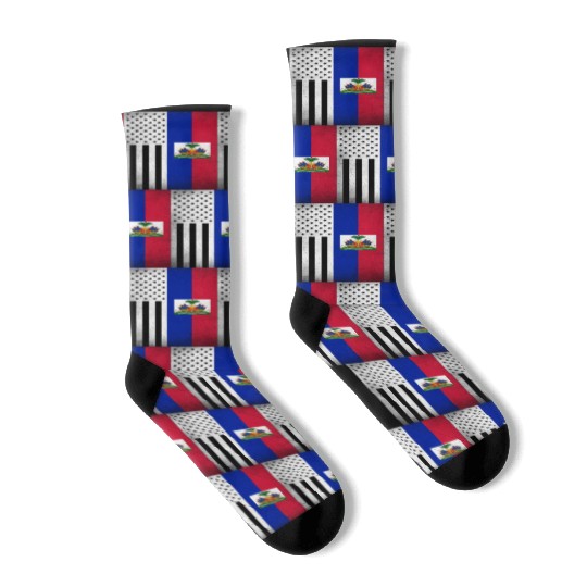 Haiti Design for proud Haitian Americans Socks