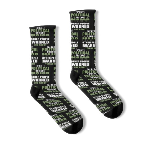 Political Science Major Socks