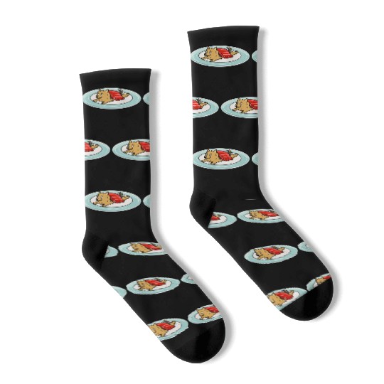 Yorkshire Terrier Nigiri Sushi Socks