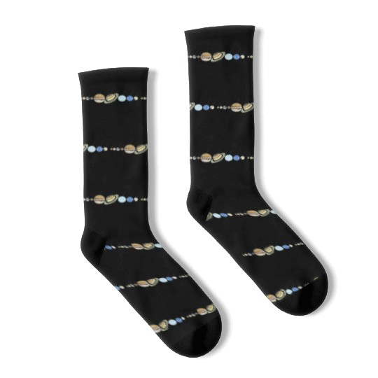 Solar System Astrophysic Planets, Solar System Socks