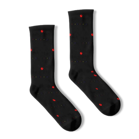 Horror Movie Halloween Friends Socks