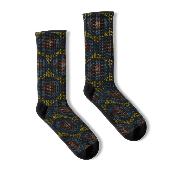 Jiu Jitsu Rainbow Circle Socks