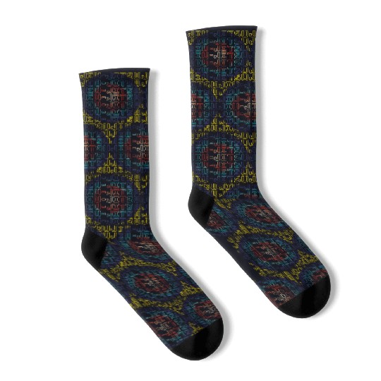 Jiu Jitsu Rainbow Circle Socks