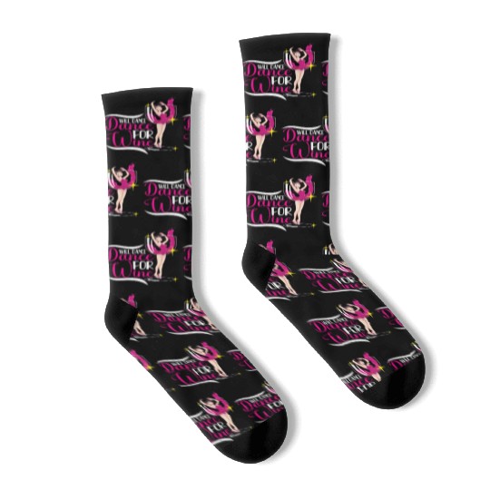 Ballet Ballerina Dance Dancer Dancing Ballet Gift Socks