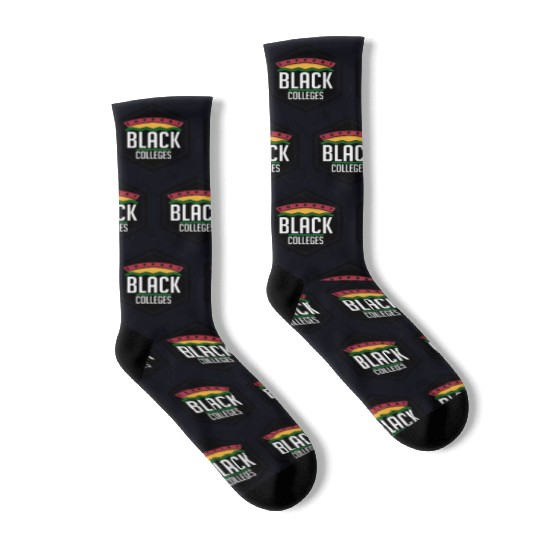 Support Black Colleges - black Socks
