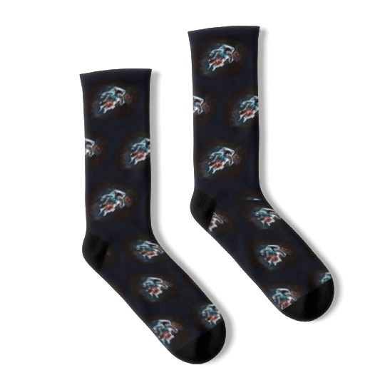 Astronaut Cosmonaut Sci-Fi character Socks