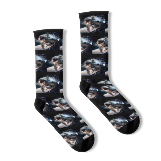 Astronaut Cosmonaut Sci-Fi character Socks