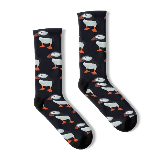 Puffin Socks, Puffin, Puffin Lover,