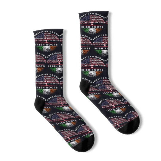 Usa Pride Irish Roots Ireland Socks