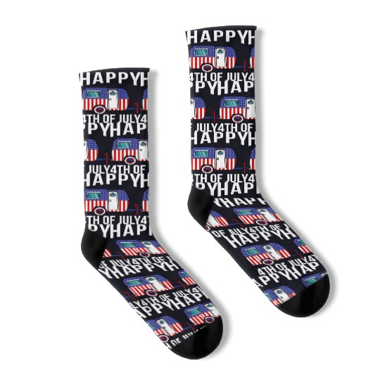 Happy 4th Of July Socks