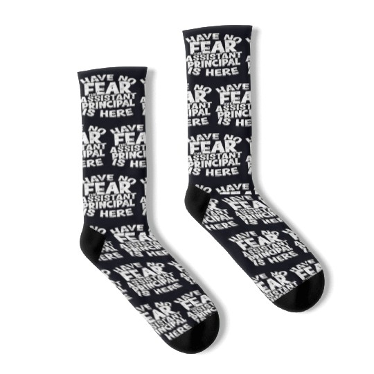 Assistant Principal Back School Teacher Principal Socks
