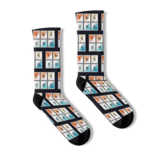 Freetown | Periodic Table of Elements Socks
