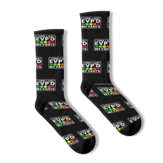 I think I just EVP'D my pants - supernatural Socks