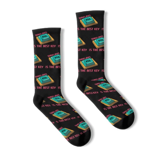 Software Engineer Computer Key Programming Socks