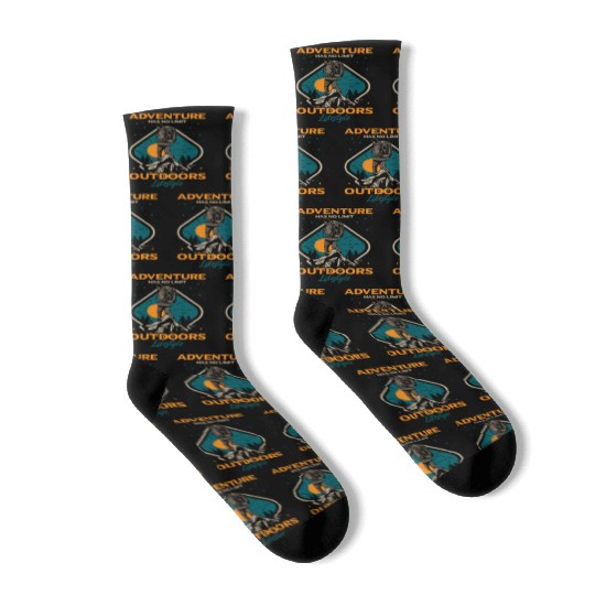 Adventure Has no Limit - Outdoors Lifestyle Socks