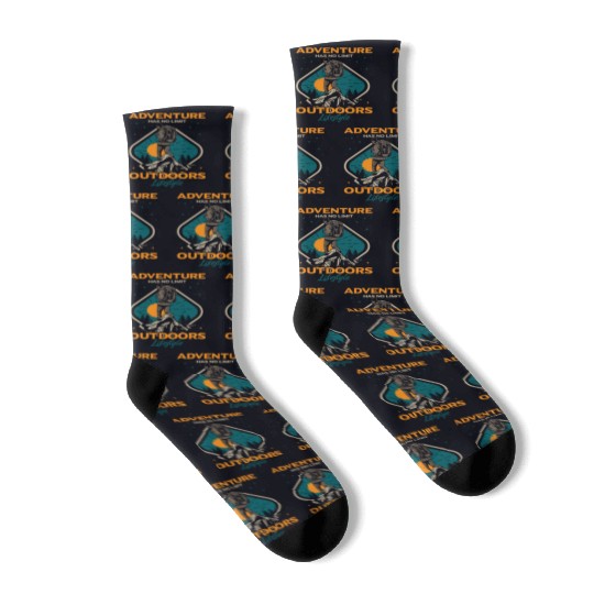 Adventure Has no Limit - Outdoors Lifestyle Socks