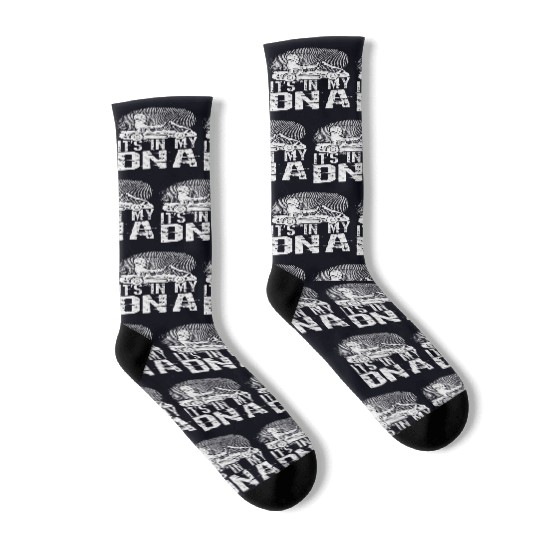 Go Kart Racer Pit Crew Car Racing Karting Socks