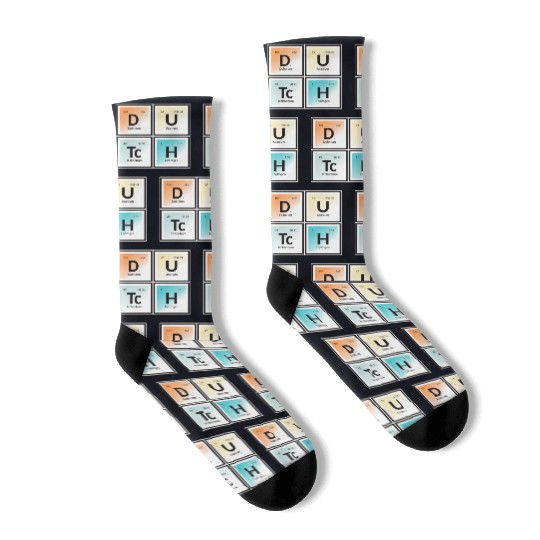Dutch | Periodic Table of Elements Socks