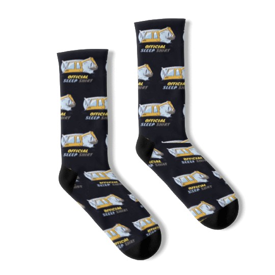 OFFICIAL SLEEP Socks - funny sleep design