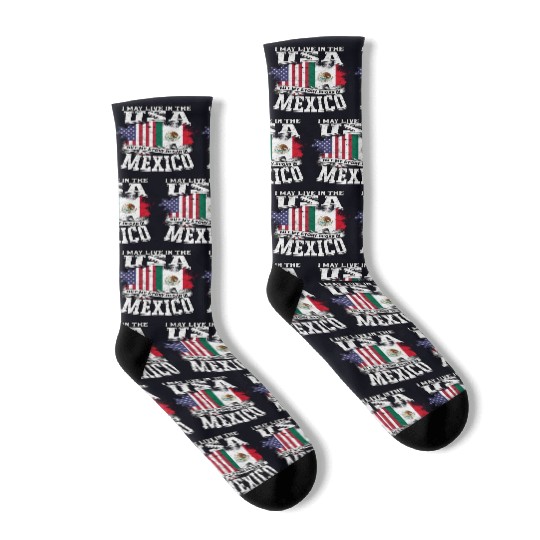 US Immigrant Indigenous USA Immigrants america Socks