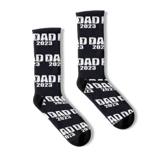 Funny Dad 2023 For Golfer Socks
