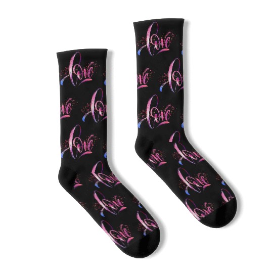 Love 2023, Valentine's Day 2023, Love Day Socks