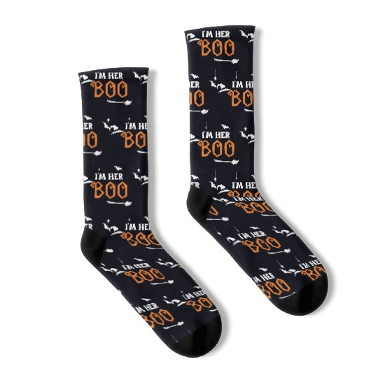 I'm Her Boo - Halloween Socks