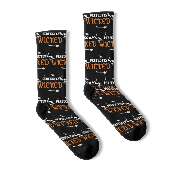 Perfectly Wicked - Halloween Socks
