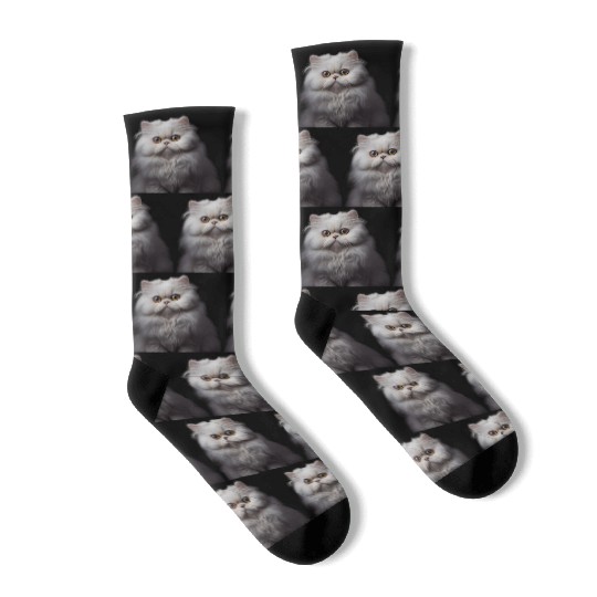 Persian Cat - A Sweet Gift Idea For All Cat Socks