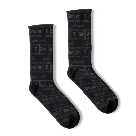 SMART GIRLS ROCK - Elements Periodic Table Socks