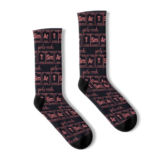 SMART GIRLS ROCK - Elements Periodic Table Socks