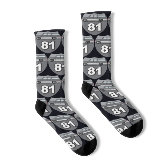 81 Charcoal Socks