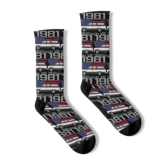 1981 Midnight Black Socks