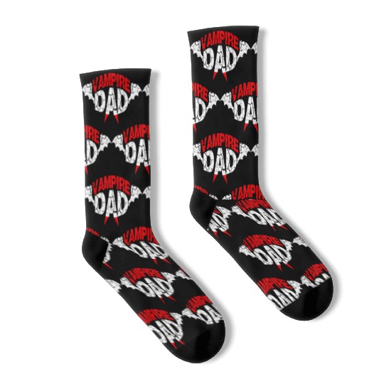 Vampired Dad Socks