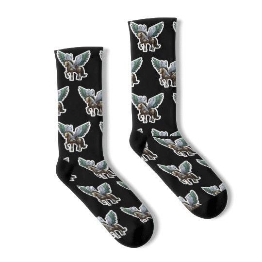 horse horses horse riding pixel Socks