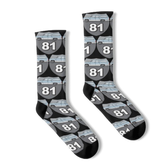 81 Light Blue Socks