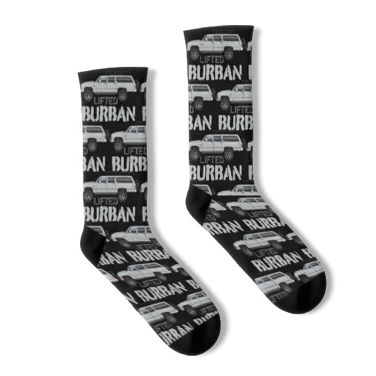 burban Light Silver Socks