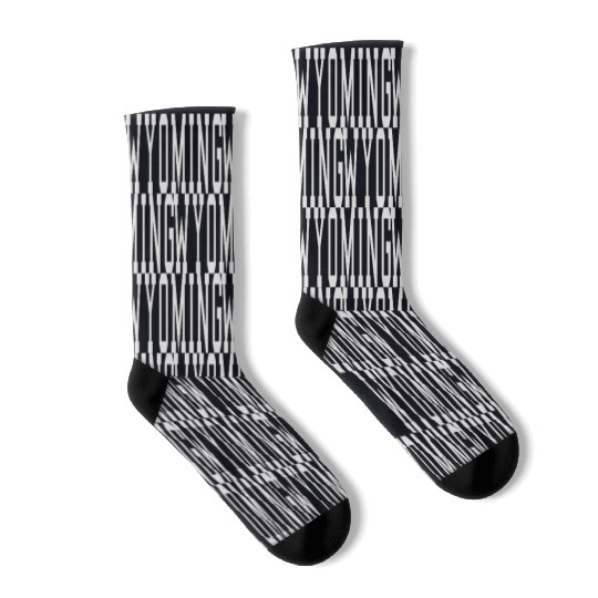 Wyoming Design Socks