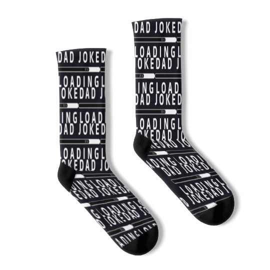 Dad Joke Loading Socks